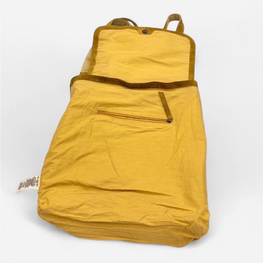 We The Free Yellow Suede Backpack - Picture 6 of 8